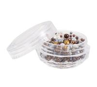 Anneome Coffret de Perles Rondes pour Nail Art en Abs, Couleurs Variées, Léger 2g, Facile à Utiliser pour Décoration D'ongles DIY à Domicile Boutique