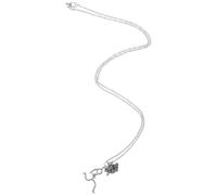 Anneome Collier Pendentif Coureur en Acier Inoxydable Résistant à la Décoloration Collier de Sport Ajustable pour Femme et Homme Accessoire Course à Pied Marathon Présent Coureur Trail