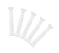Anneome Colonnes Romaines Solide et Créative Décoration de Table Lot de 5 Miniatures Blanches en Plastique pour Maison et Chambre