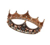 Anneome Couronne de Mariage Élégante en Alliage Perles, Accessoire Délicat et Facile à Attacher, pour Mariée Lors D'anniversaire ou Cérémonie