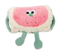 Anneome Coussin De Cou De Voiture en Forme De Pastèque, Oreiller De Cou De Voiture en Forme De Fruit Mignon, Appui-tête Doux pour La Conduite, Voyage, Chaise De Jeu À Domicile