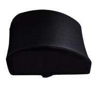 Anneome Coussin Lombaire pour Voiture en Mousse à Mémoire de Forme Noir Ergonomique Respirant pour Soutien Dorsal et Protection du Bas du Dos Lors Conduite