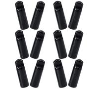 Anneome Couvercles en Caoutchouc Bouchons de Robinet à Bière Noirs 12pcs pour Tireuse à Bière Protection Anti-poussière pour Becs Verseurs, Accessoires pour Bars et Cuisines
