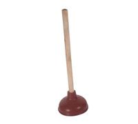 Anneome Déboucheur WC à Poignée Bois Robuste Plongeur Puissant pour Salle de Bain avec Ventouse Caoutchouc Résistant pour Toilettes et Canalisations