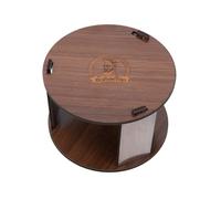 Anneome Distributeur Bois Compact pour Papier Protecteur de Cou pour Salon de Coiffure et Barbier Accessoire Pratique pour Organisation Professionnelle