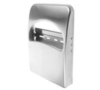 Anneome Distributeur Capacité Acier de Toilettes en Couvre-sièges de et Inoxydable Argenté, Grosse Facile D'entretien Murale pour Hôpitaux Salle de Bain
