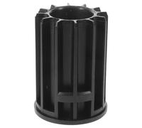Anneome Douille de Tube de Base de Chaise Noire, Douille de Poteau pour embase pivotante, Installation Facile, pour Bureau et réparation de mobilier de Patio, 7x5x5cm
