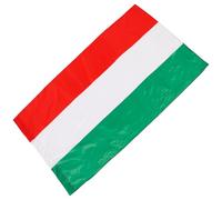 Anneome Drapeau Hongrie Polyester Résistant Extérieur Cape Patriotique Anti-décoloration pour Décoration et Fête Support pour Fans