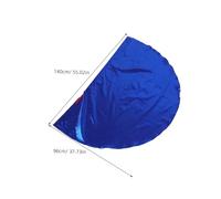 Anneome Drapeaux de Danse de Semi Circulaires avec Tige Accessoires Colorés pour Danse Du Ventre et Performances Déglise