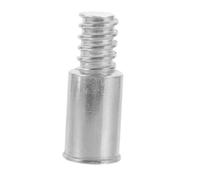 Anneome Embout Fileté Alliage Aluminium avec Rivet pour Manche de Balai Compatible avec Perches Aluminium et Acier Inoxydable Installation Rapide pour Usage Domestique et Commercial