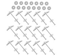 Anneome Ensemble De 15 Vis En Fer Pour Orchidées Fixations Rapides Pour Cloisons Sèches Miroirs Étagères