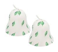 Anneome Ensemble De Bonnets De Sauna En Feutre Léger Et Absorbant Pour Et Bain