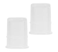 Anneome Ensemble de Ventouses en Silicone Douces pour Garçon et Filles 2 Pièces Transparentes, Kit de Massage Souple pour Modelage et Bien-être, Utilisation à Domicile, Accessoires Santé Junior