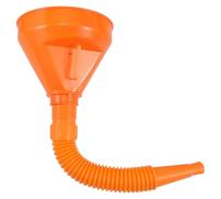 Anneome Entonnoir de Carburant Plastique Large Ouverture avec Filtre pour Voiture et Moto Transfert Rapide Huile et Essence et Visible Orange