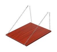 Anneome Étagère Murale de Culte en Bois Cadre Métal pour Statues | Support Mural sans Perçage, Stable et Discret, pour Salon ou Autel Domestique, Protège les Murs