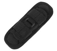 Anneome Étui Nylon Portable pour Lampe Torche avec Clip Ceinture Pochette Résistante pour Lampe Poche LED Étui Adapté Randonnée et Chasse Noir Robuste et