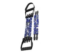 Anneome Extenseur de Pectoraux Réglable Corde de Traction Élastique Bande de Résistance 60Kg pour Musculation Entraînement Bras et Poitrine à Domicile Extérieur