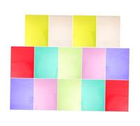 Anneome Feuilles de calques colorés A4 14 pièces en PVC pour homework et book reading, support smoother reading et améliorer la concentration chez et students