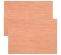 Anneome Feuilles de cèdre pour cigares 2 pièces Feuilles de tôle de cèdre Espagnol pour séparateur de stockage Accessoires pour boîte, bocal et tube de conserve arôme et saveur