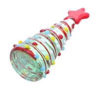 Anneome Figurine Sapin de Noël Cristal Miniature Verre Artistique Ornement de Table Lumineux Décoration de Fête Festive et Élégante