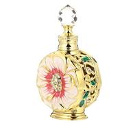 Anneome Flacon Vide en Verre 12 Ml Design Décoratif Rouge Adapté pour Huiles Essentielles et Parfums en Voyage