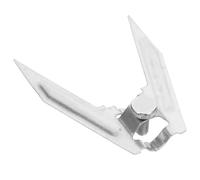 Anneome Fourchette à Poulet Rotative en Acier Inoxydable Épais, Accessoire de Rôtisserie pour Four Domestique, Fourchette à Rôtir Viande Réutilisable Compatible Barbecue et Air Fryer,