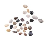 Anneome Galets Décoratifs en Pierre Polie pour Aquarium et Jardin, Petits Cailloux Multicolores pour Projets Paysagers et Décoration Extérieure, Poids 1000g