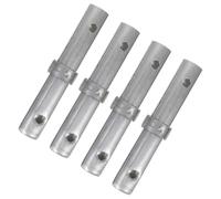 Anneome Goupilles de Verrouillage Échafaudage Mobile 4pcs en Acier pour Environnements de Construction avec Base Stable