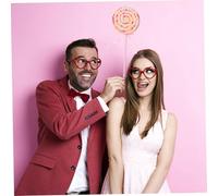 Anneome Grand Lollipop Prop Simulation Rose Moyen Accessoire Bonbon pour Décoration Fête et Photographie