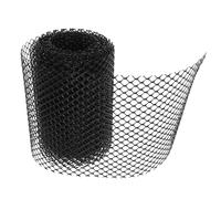 Anneome Grillage Protège-gouttière Plastique 16 Cm X 6 M, Rouleau Filtrant Anti-feuilles et Débris pour Gouttières, Écran de Protection Solide pour Toit et Drainage Extérieur
