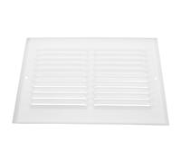 Anneome Grille de Ventilation Murale Blanche en Métal 30x20 Cm Filtre à Mailles pour Bureau et Maison, Design Moderne et Efficacité Améliorée du Flux D'air