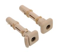 Anneome Guide d'Appui- Siège Arrière en Plastique Insert de Verrouillage Ajustable 12,7 MM Accessoire Automobile Solide Installation Facile de L'Inconfort du Cou