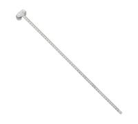 Anneome Guide de Coupe pour Scie Circulaire 50 Cm Inox 3 Mm Double Roulement et Accessoires de Fixation, Rail de Guidage pour Découpe Précise de Bois et Matériaux, Outil de Mesure