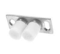 Anneome Guide de Sol Réglable pour Porte Coulissante Limiteur de Rail Plancher Compatible Bois et Verre Roue Robuste pour Ouverture Stable et Silencieuse
