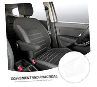 Anneome Housse de Siège et Volant Voiture Protection pour et Particuliers Kit Housses Volant Housses Siège Résistant à Lusure et Facile à Remplacer