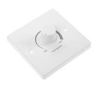 Anneome Interrupteur à Variateur Led Pour Spot Encastré 86 Type, Variateur Rotatif 12-24v, Panneau Blanc Pour Yacht Et Camping-car, Contrôle D'intensité Lumineux Réglable, Installation Basse Tension