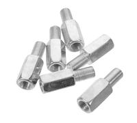 Anneome Kit De 6 Boulons D'Axe Arrière pour Vélo Montage Rapide Rallonges pour Stabilisateurs De Roue D'Entraînement Couleur Argent