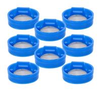 Anneome Kit de 8 Filtres de Rechange 2 Cm pour Vanne D'arrivée D'eau de Lave-linge Automatique, Filtre à Eau Maille Fine, Protection Anti-obstruction, Compatible Électrovanne, Entretien