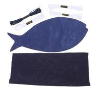 Anneome Kit de Broderie Sashiko DIY pour Débutants Kit de Couture Japonaise avec Motifs Traditionnels Pratique de Points de Broderie pour Création de Dessous Décorations Textiles