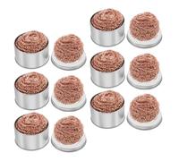 Anneome Kit de Nettoyage pour Fer à Souder 12 Pièces Boules en Cuivre et Fil de Nettoyage pour Panne, Accessoire pour Entretien et Restauration Rapide des Pointes, Outil de Soudure