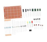 Anneome Kit Initiation Électronique avec Composants Soudure et Planche Entraînement pour Apprentissage Pratique et Projets DIY