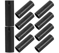 Anneome Lot de 10 Tubes Guide-Appuie-Tête en Fer pour Siège Automobile Diamètre Standard Compatible Sièges et Arrière Support Stable pour Confort Cervical en Conduite Quotidienne et