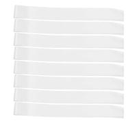Anneome Lot de 12 Écharpes Blanches en Satin Uni 12 Pcs Bretelles Décoratives Vierges pour Mariage Enterrement de Vie de Jeune Fille Fête Prénuptiale et Remise de Diplômes Accessoires