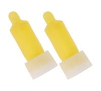 Anneome Lot de 2 Embouts en Caoutchouc pour Pompe Distributrice de Savonnette Liquide 350ml, Pièces de Rechange Compatibles Distributeur Mural Salle de Bain Hôtel, Étanchéité Optimale