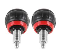 Anneome Lot de 2 goupilles de Traction pour équipement de Fitness, Filetage 16 mm (5/8"), goupille de Chargement à Ressort pour haltères de Musculation. Accessoires pour la Musculation.