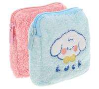 Anneome Lot de 2 Pochettes de Rangement Hygiénique Pochette Portable pour Serviettes Menstruelles Paquet Multifonction Étanche pour Filles Conçu Voyages Shopping Menstruations