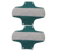 Anneome Lot de 2 Protège-slips Post-partum Lavables en Coton Absorbant Ultra-fins 22x28 Cm Vert Foncé, Alèses Imperméables Réutilisables pour Fuite Urinaire et Protection Hygiénique