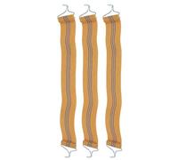 Anneome Lot de 3 Sangles Élastiques de Renfort Jaunes pour Fauteuil Inclinable, Bande Extensible Anti-Fissure, Ceintures de Réparation Robustes pour Chaise Longue, Camping et Usage