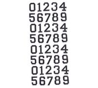 Anneome Lot De 4 Autocollants Pour Casque De Football Numéro De T-shirt Cadre Pour Maillot De Sport