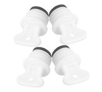 Anneome Lot de 4 Bouchons D’Étanchéité pour Bouillotte Diamètre Intérieur 21 MM Joints en Caoutchouc Anti-Fuite Accessoires Compatibles pour Sachets D’Eau Chaude Usage Domestique et